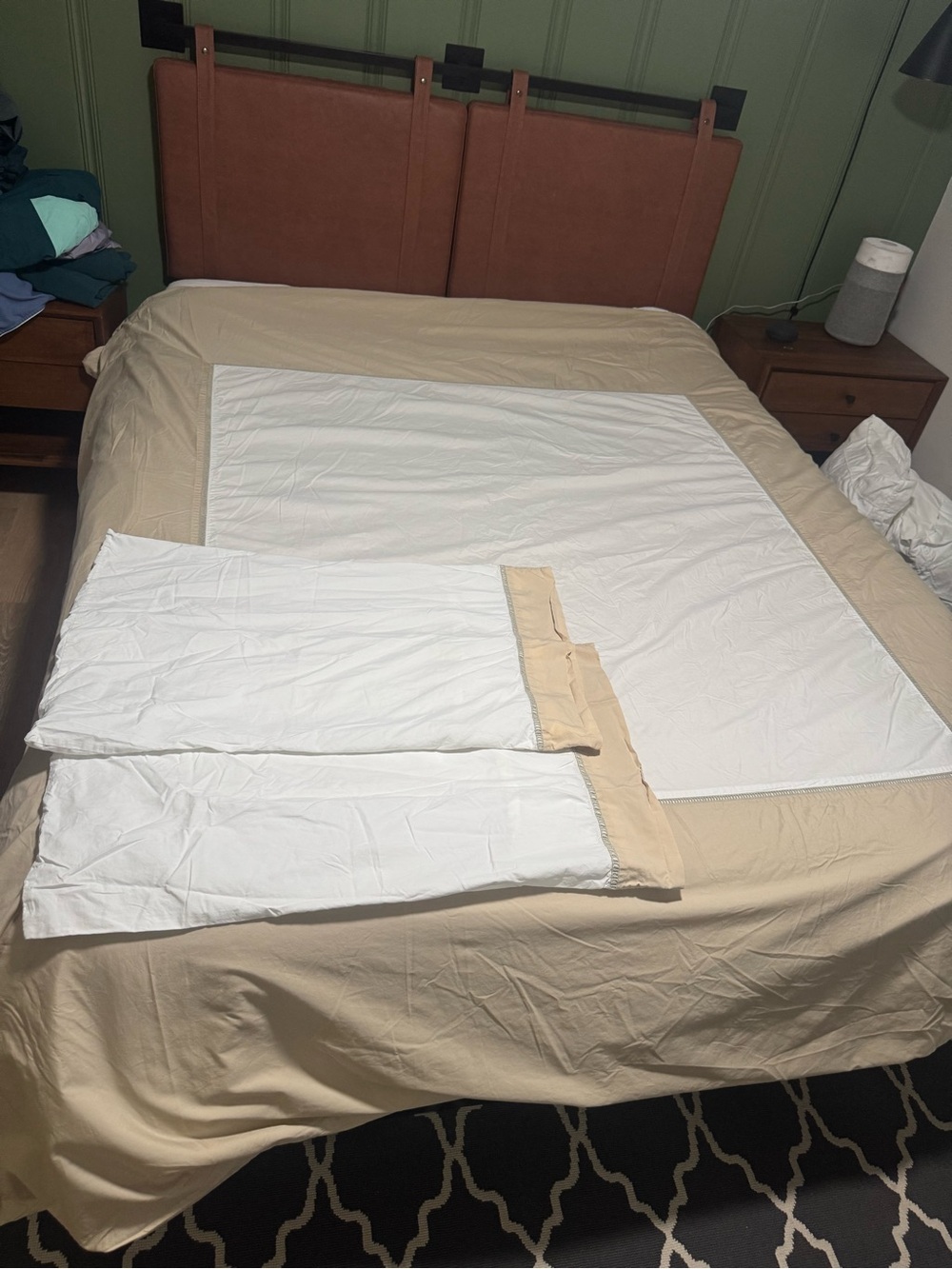 Pottery Barn Queen Duvet Cover and Pillowcases
